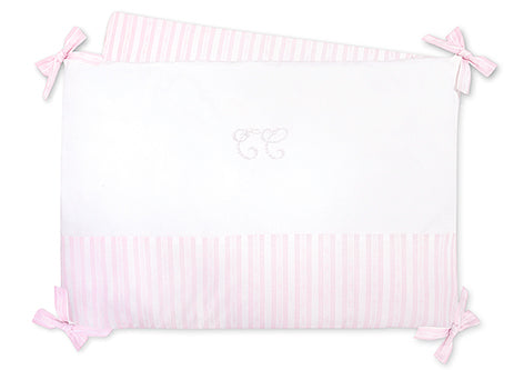 Pale Pink Garda - Crib Bumper - Tartine et Chocolat