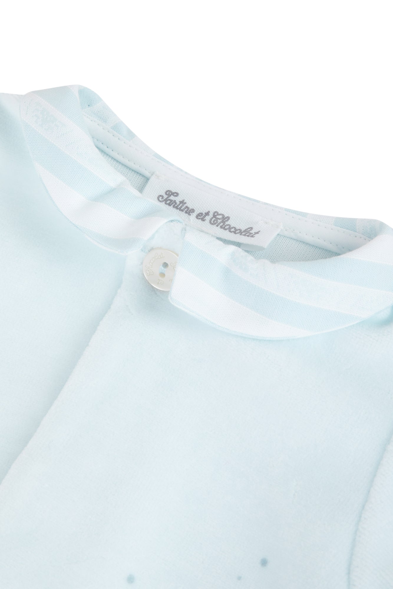 Pyjamas - Sky blue stripes with rabbit Sky blue / 3M