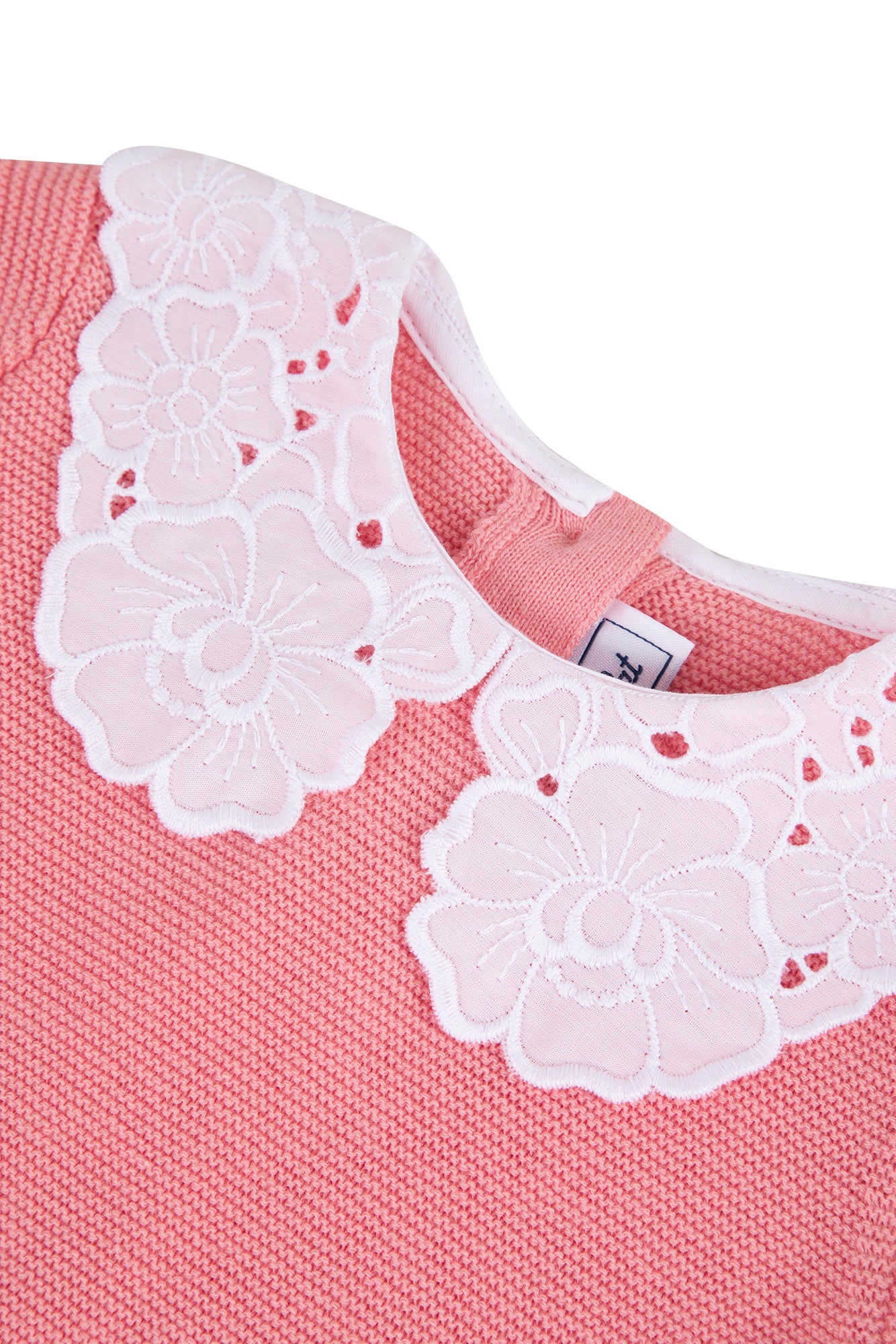 Jumper - Pink Peter Pan Collar Medium Pink / 18M