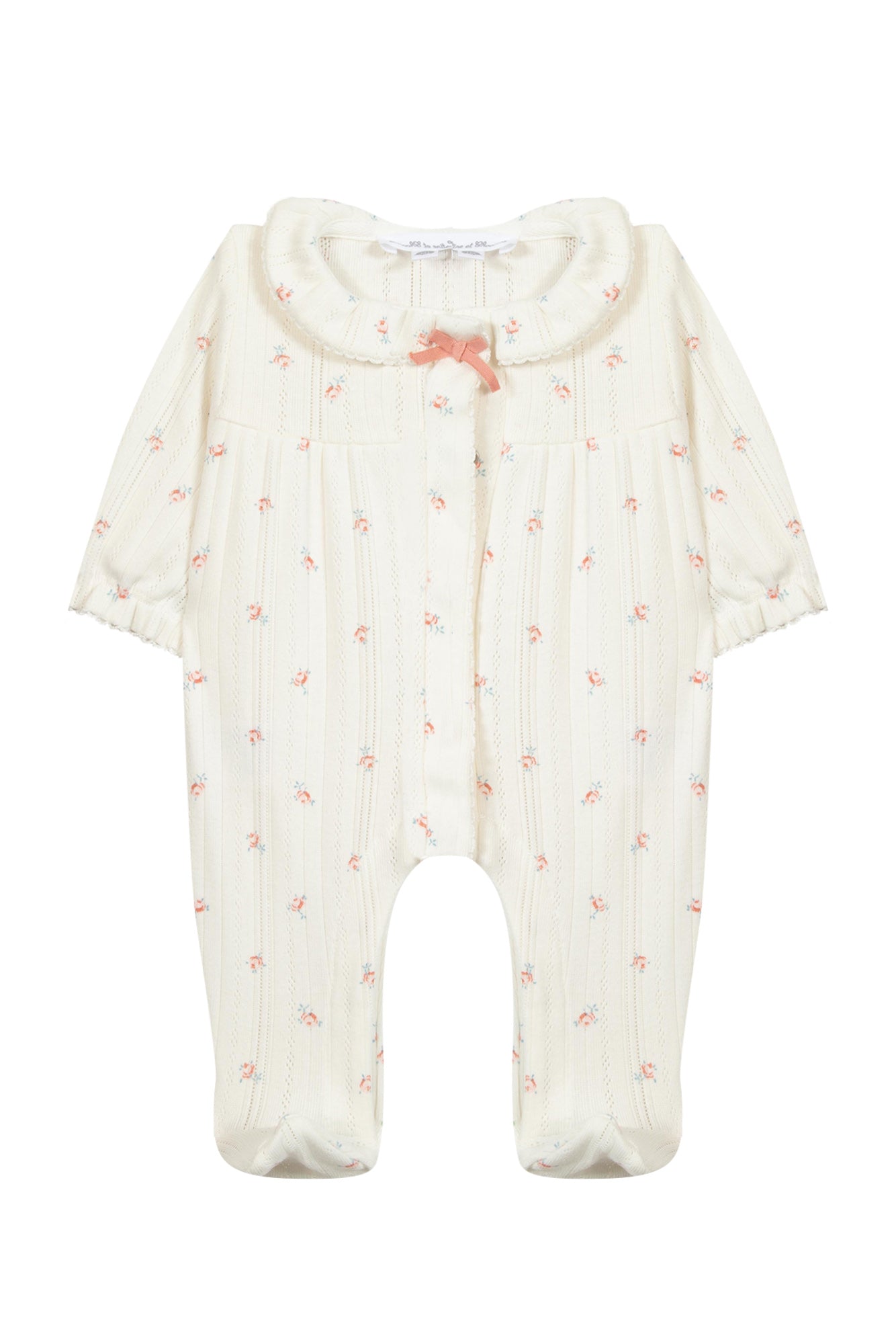 Pyjamas - Print Flower Ecru / 1M