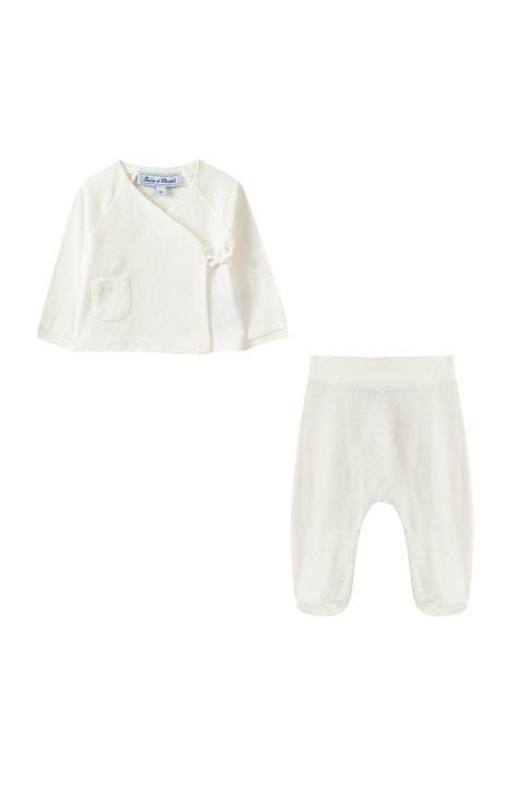 Long outfit - Ecru organic cotton - Tartine Et Chocolat